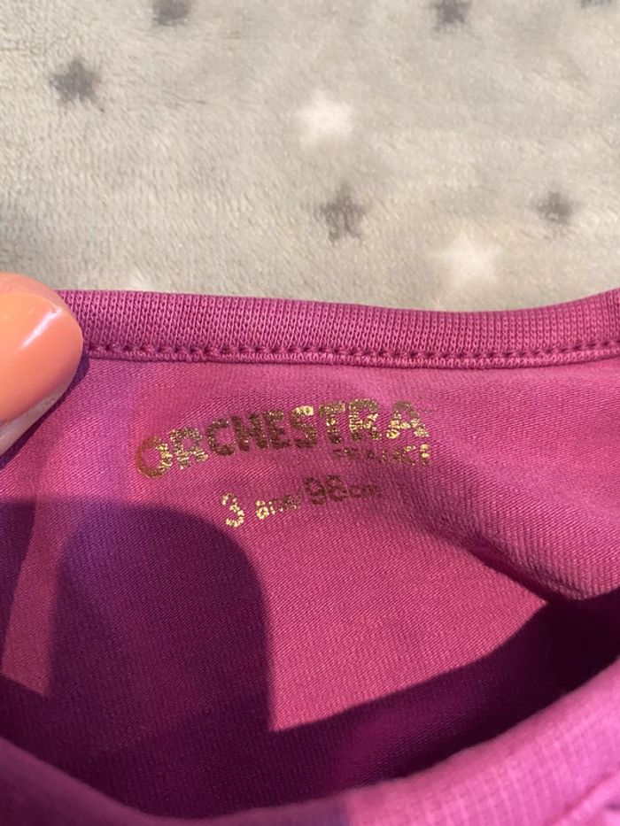 Lot de 2 t-shirts manches longues Orchestra 3ans - photo numéro 6