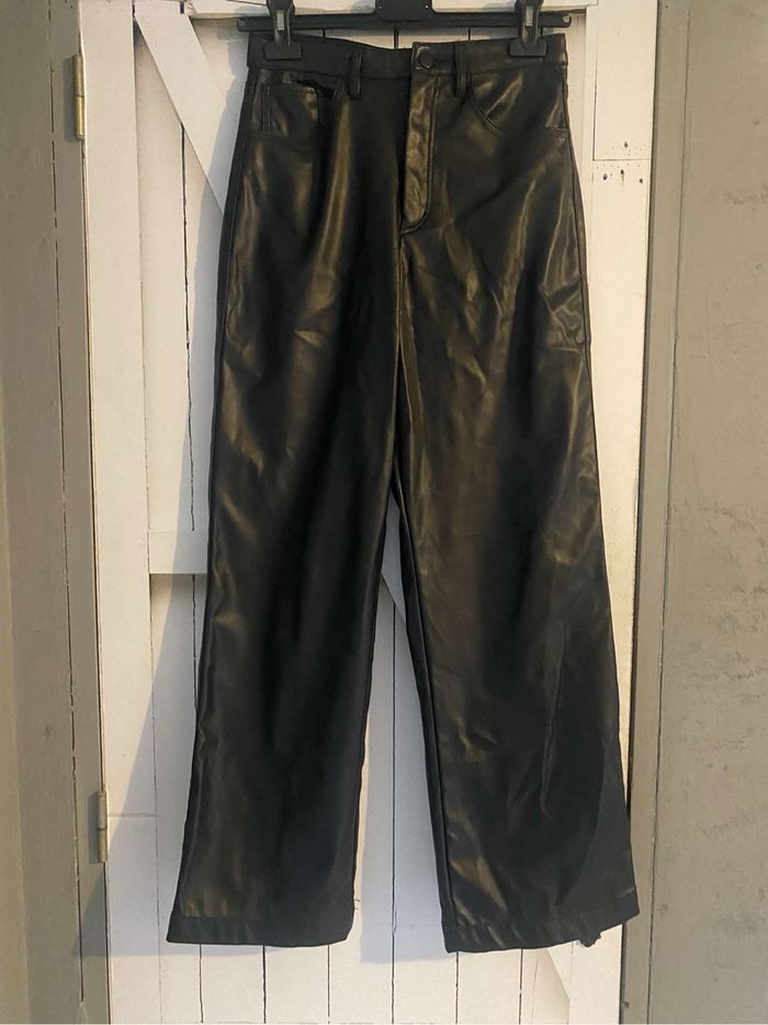 Pantalon en similicuir
