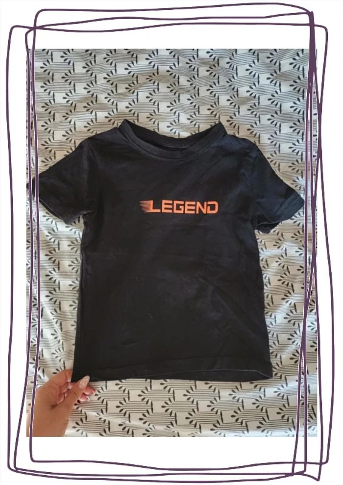 Tshirt noir fille Legend