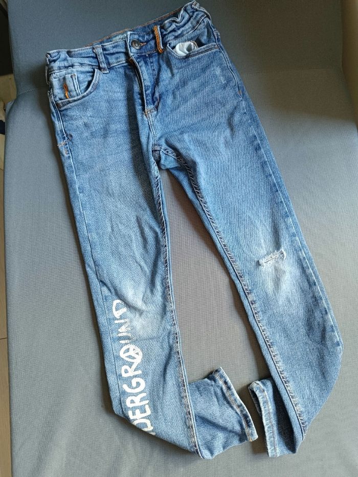 Jean skinny 🎮 Taille 9 ans