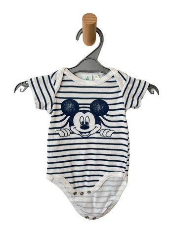 Body été rayé, imprimé Mickey - Disney baby 3 mois