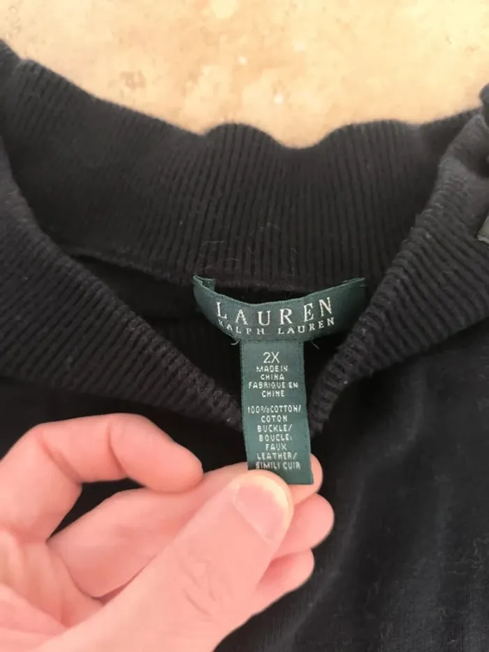 Lots de pull femme Tommy Hilfiger et Ralph Lauren mauvais état - photo numéro 13