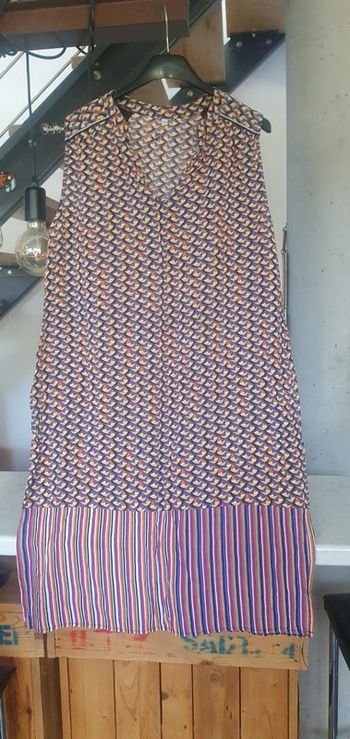 Robe été multicolore