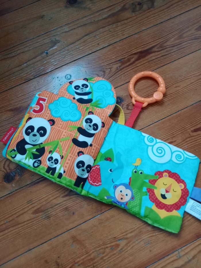 Livre tissu Fisher Price - photo numéro 4