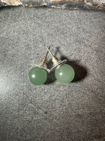 Boucles d’oreilles en aventurine - Pierre véritable