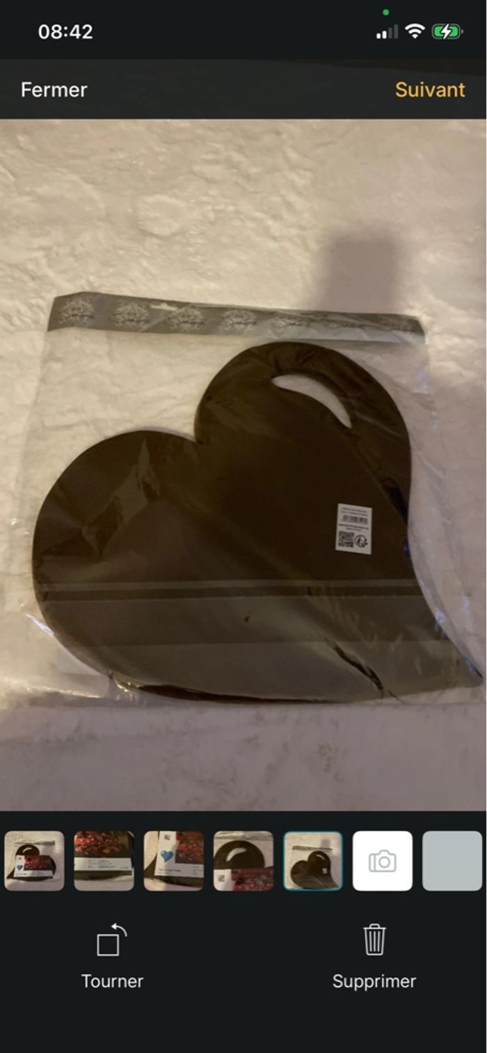 Lot de 50 sets de table, marron neuf - photo numéro 3