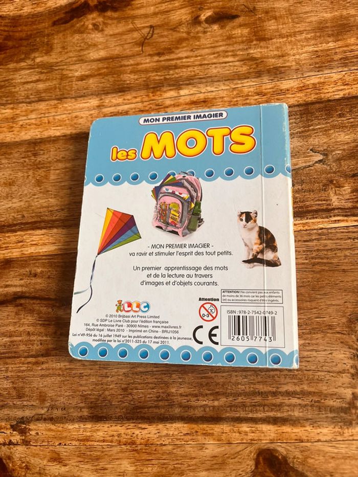 Mon premier imagier les Mots - photo numéro 3