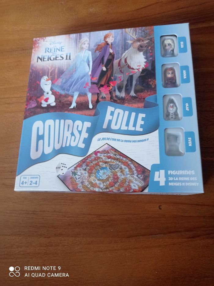 Jeu de l'oie la reine des neiges