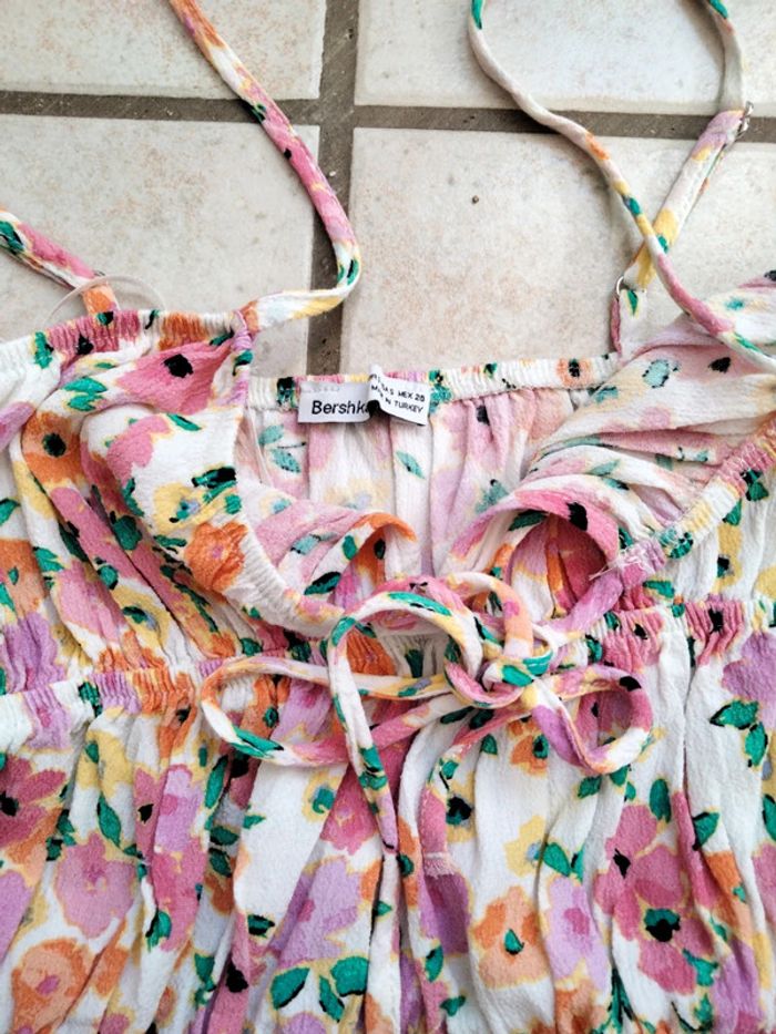 Combi-short fleurie - photo numéro 2