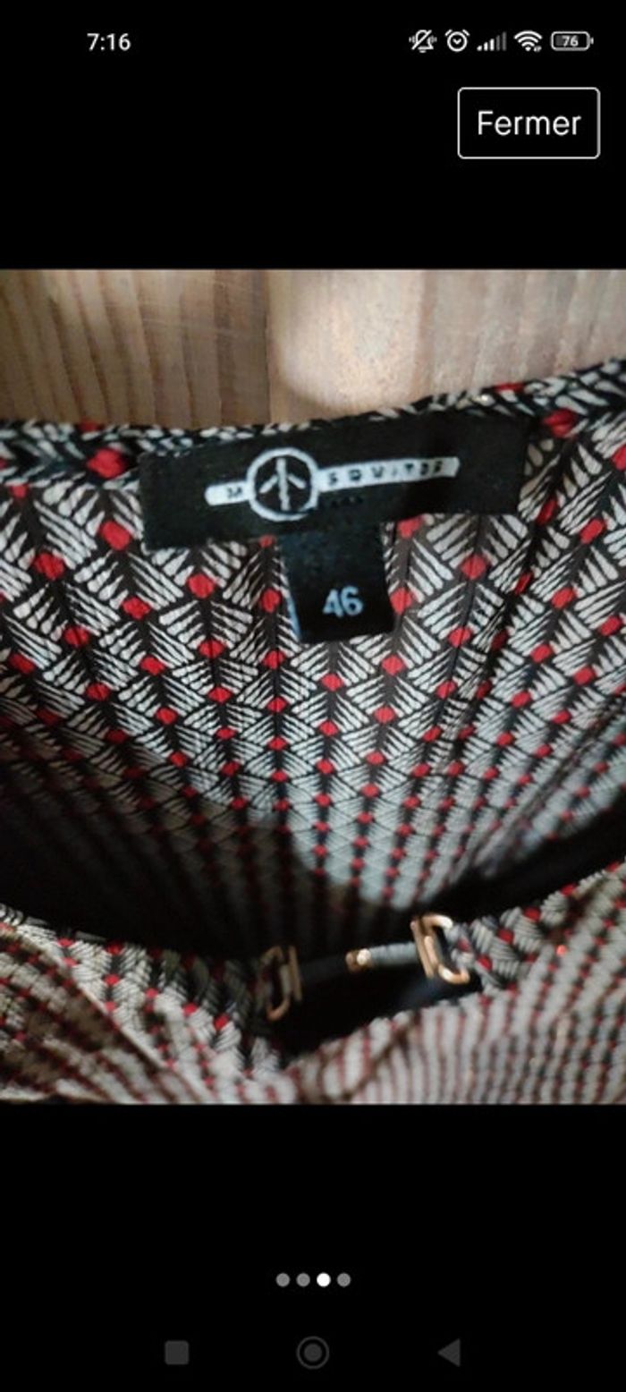 Très beau haut imprimé - photo numéro 4