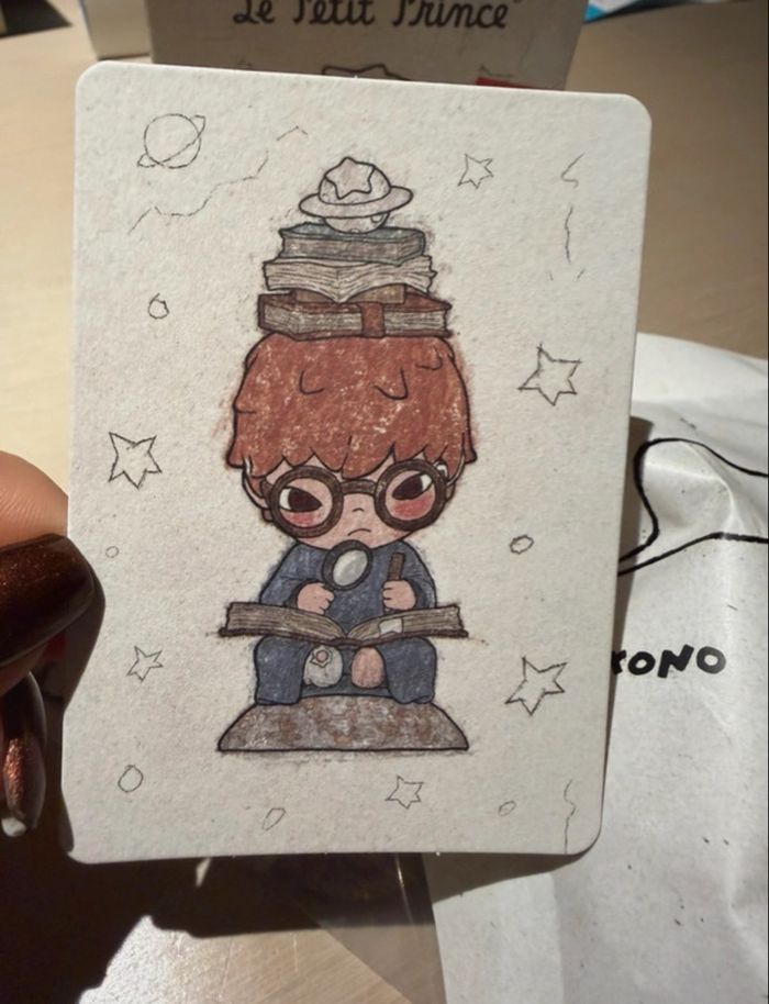 Hirono le petit prince le géographe de pop Mart - photo numéro 3
