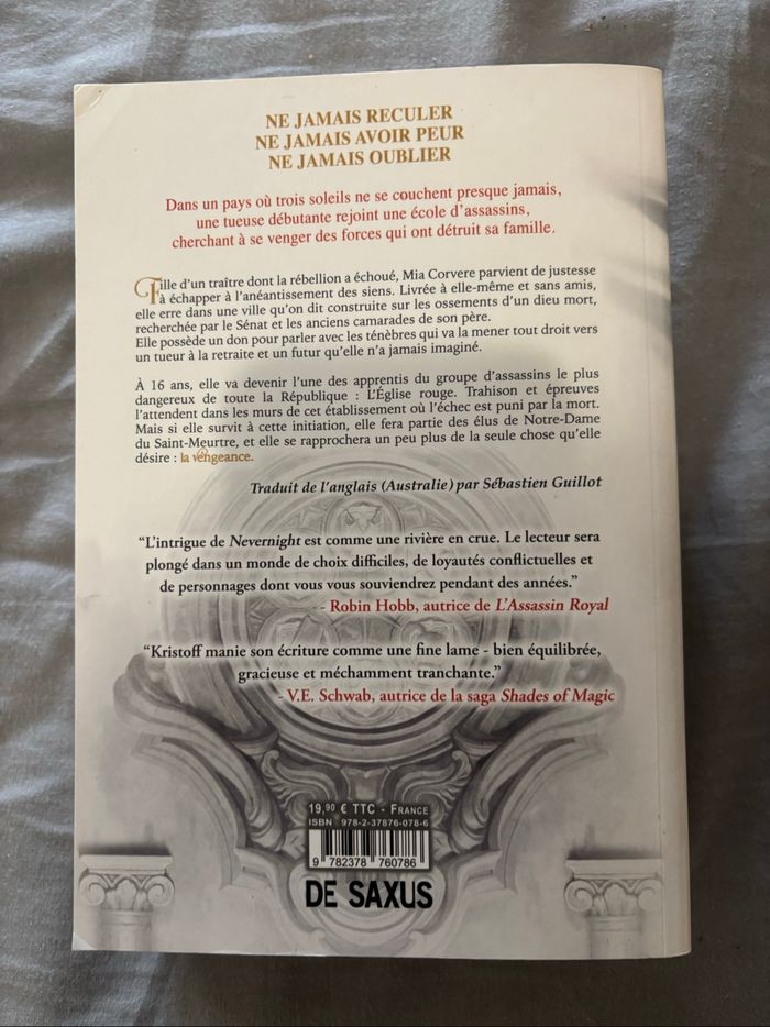 Roman Nevernight - photo numéro 3
