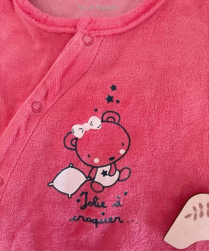Pyjama bébé fille rose - photo numéro 2