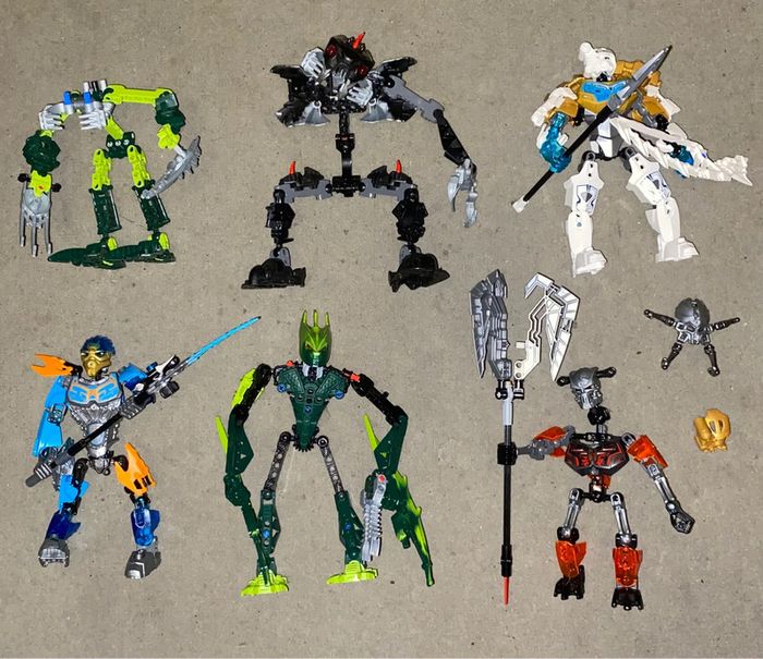Lot X48 Lego Bionicle 5KG - photo numéro 6