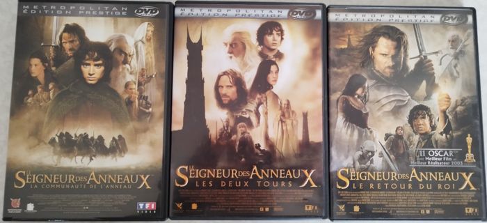 Trilogie le Seigneur des Anneaux DVD complet 6 DVD