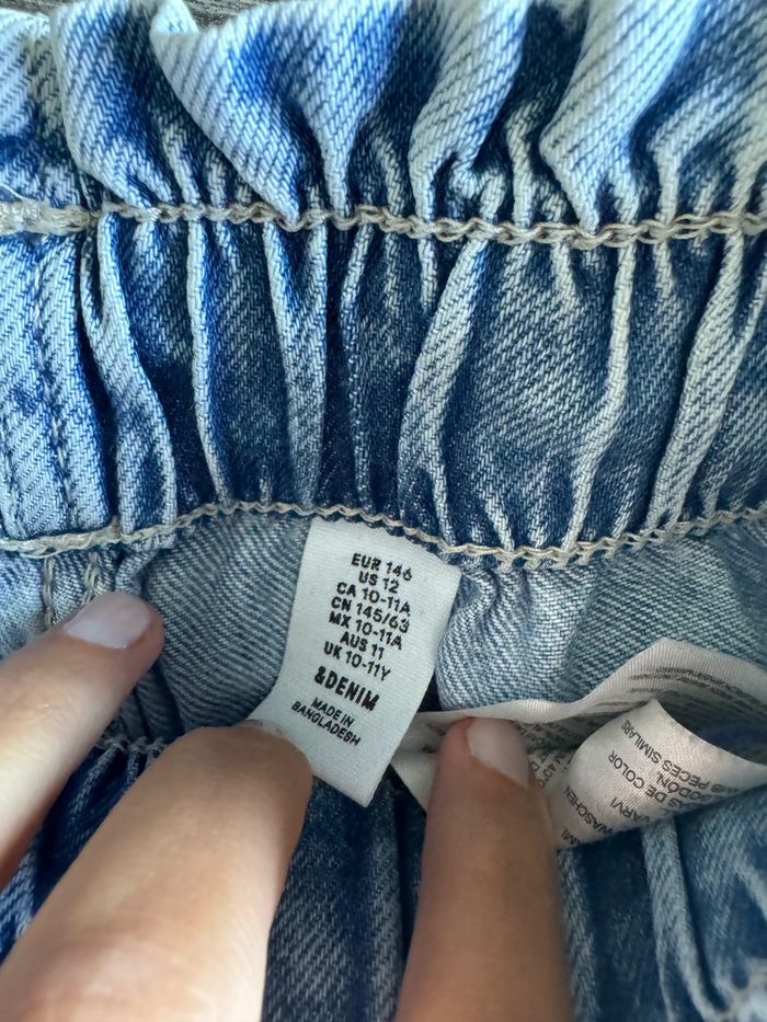 Short en jeans 10-11ans H&M - photo numéro 3