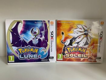 Lot Pokemon lune et soleil Nintendo 3ds