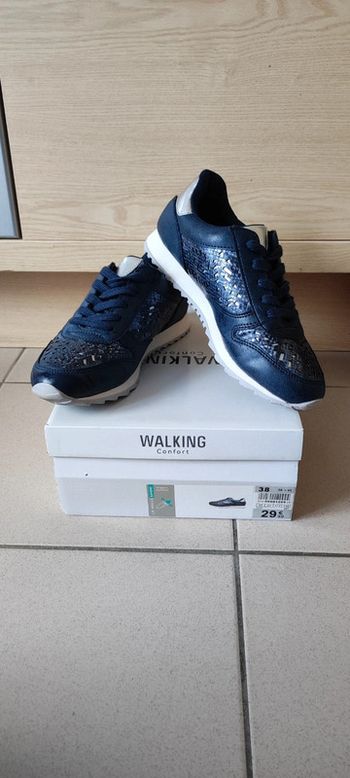 Baskets walking confort 38