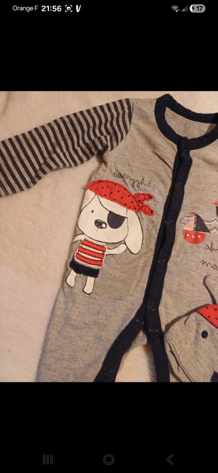 Pyjama bébé taille 3 mois - photo numéro 3