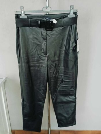 pantalon simili cuir neuf T42