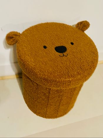 Tabouret/pouf de rangement