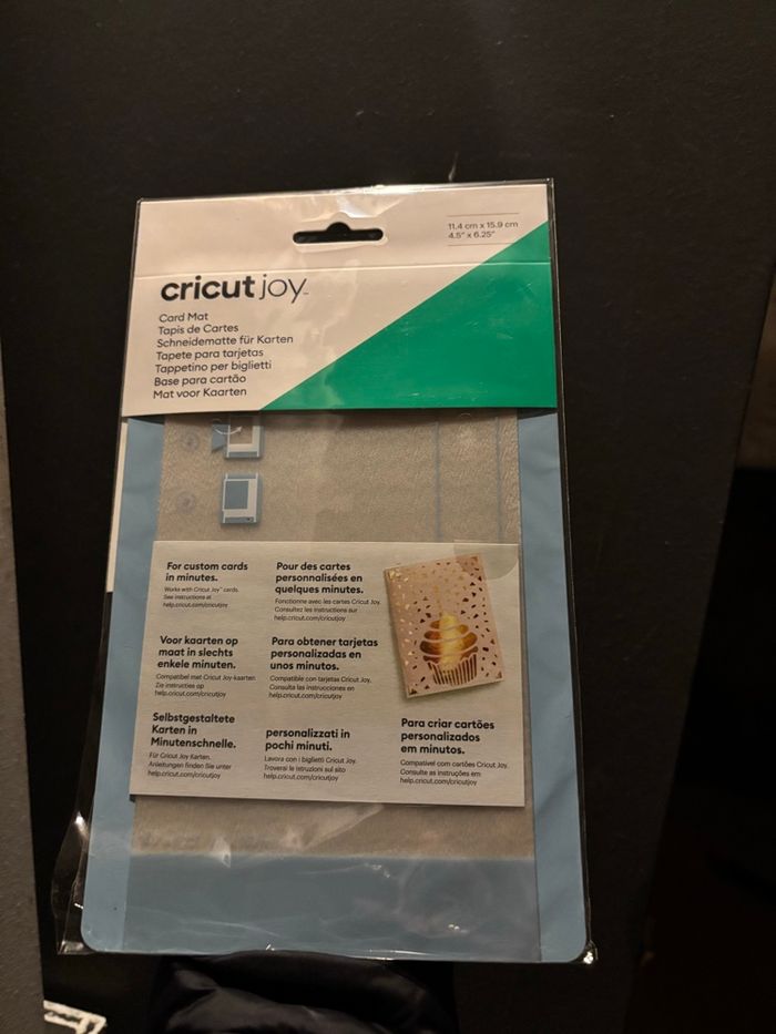Tapis de découpe carte cricut