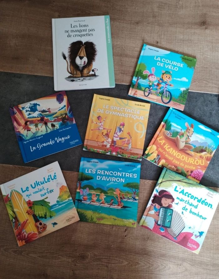 Lot livres histoires mcdo