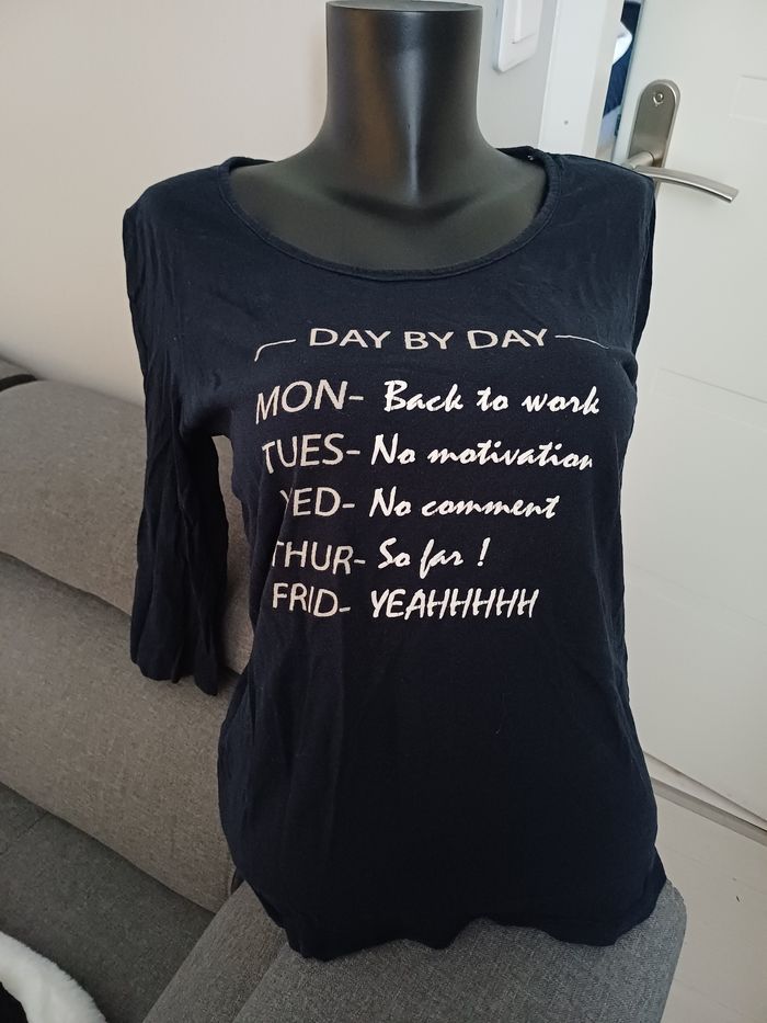 Tshirt manche 3/4 - photo numéro 2