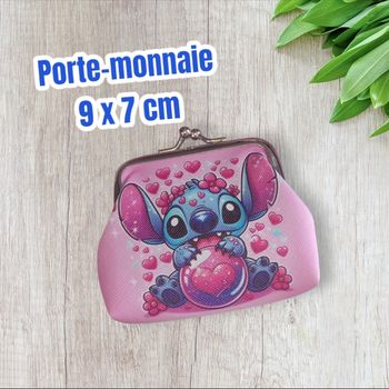 Porte monnaie Stitch disney