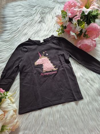 T-shirt manches longues 5ans vertbaudet