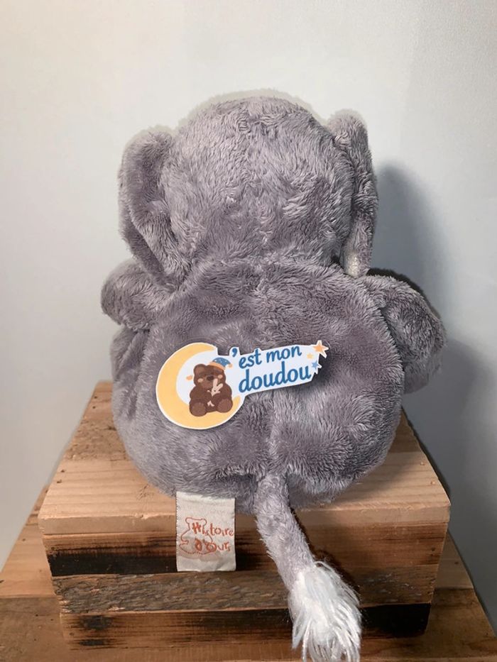 HD22 Doudou éléphant histoire d’ours - photo numéro 2
