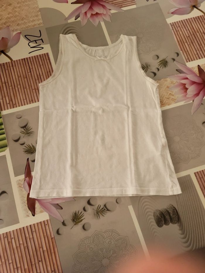 Lot de 5 maillots de corps 8/9 ans - photo numéro 2