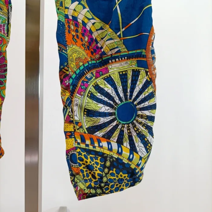 Pantalon fluide coloré imprimé mandala Daphnea Taille S A391 - photo numéro 6