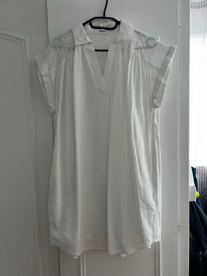 Robe blanche Promod - photo numéro 4