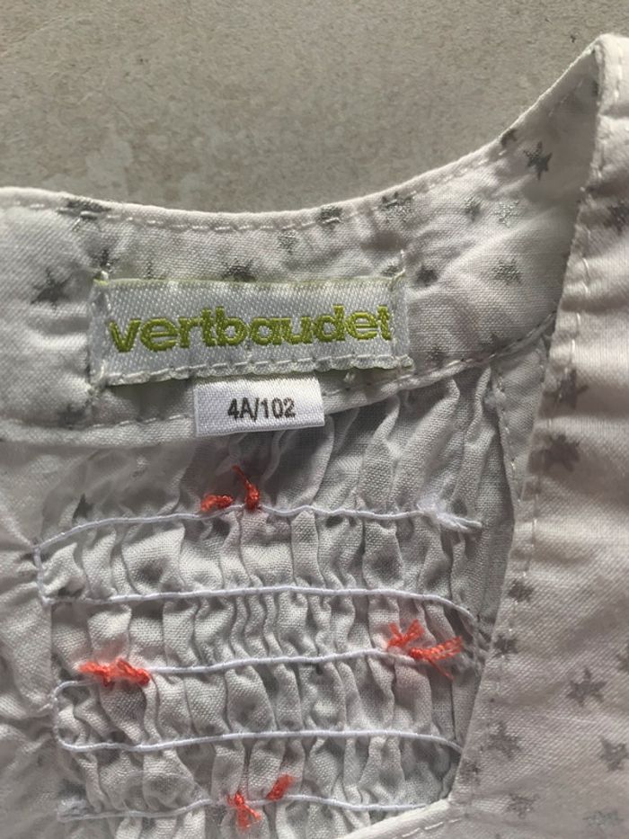Chemisier Vertbaudet taille 4 ans - photo numéro 3