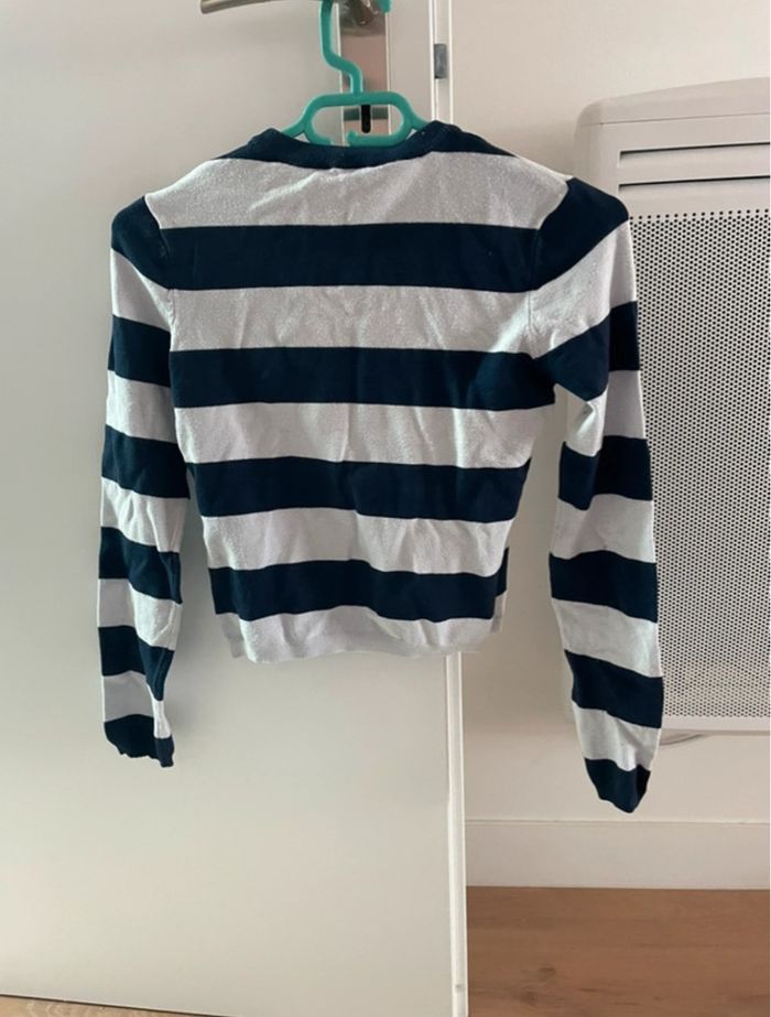 manche longue à rayures - photo numéro 2