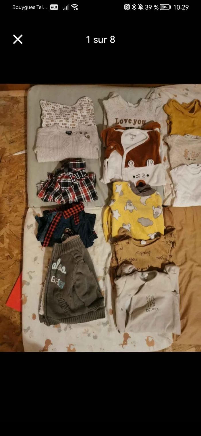 Lot vêtement taille 6 mois - photo numéro 8