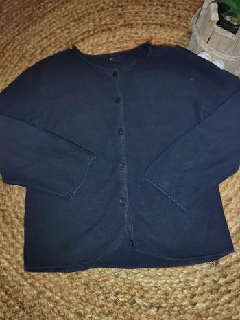 Gilet bleu marien 36 mois kiabi