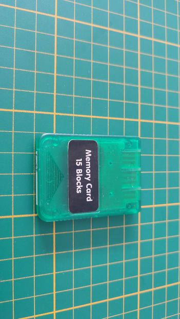 Carte mémoire 15 blocks pièce détachée console de jeux Sony Playstation 1 Ps1 SCPH-5502 #E08