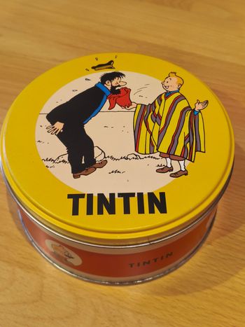 Boîte métallique Tintin