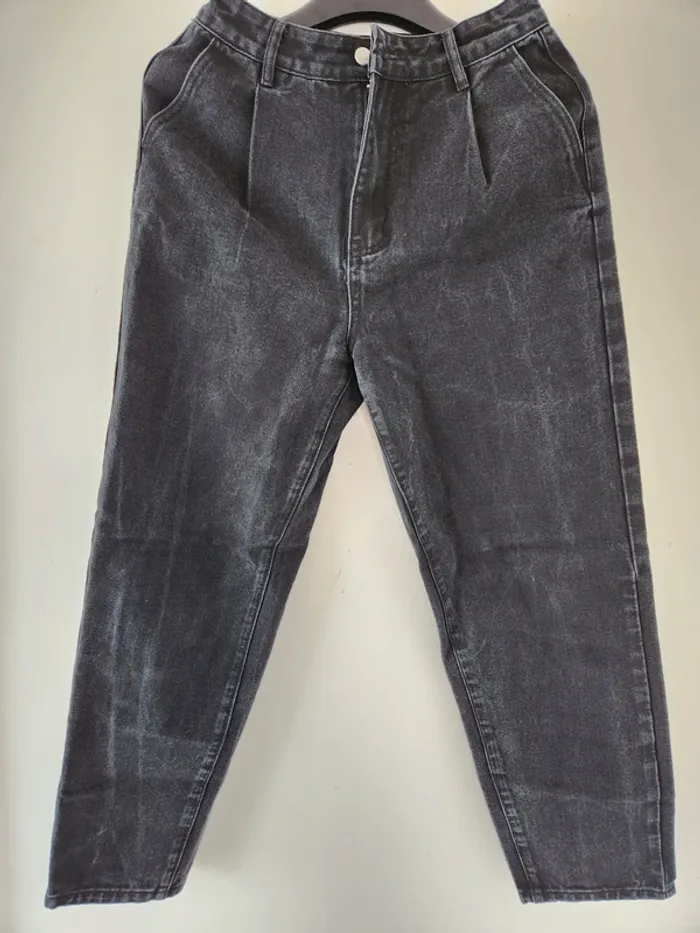 🖤Jean mom fit gris Shein - Taille  38🖤