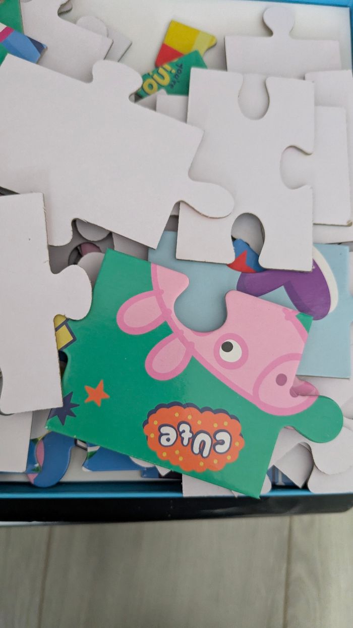 4 puzzles Peppa pig - photo numéro 2