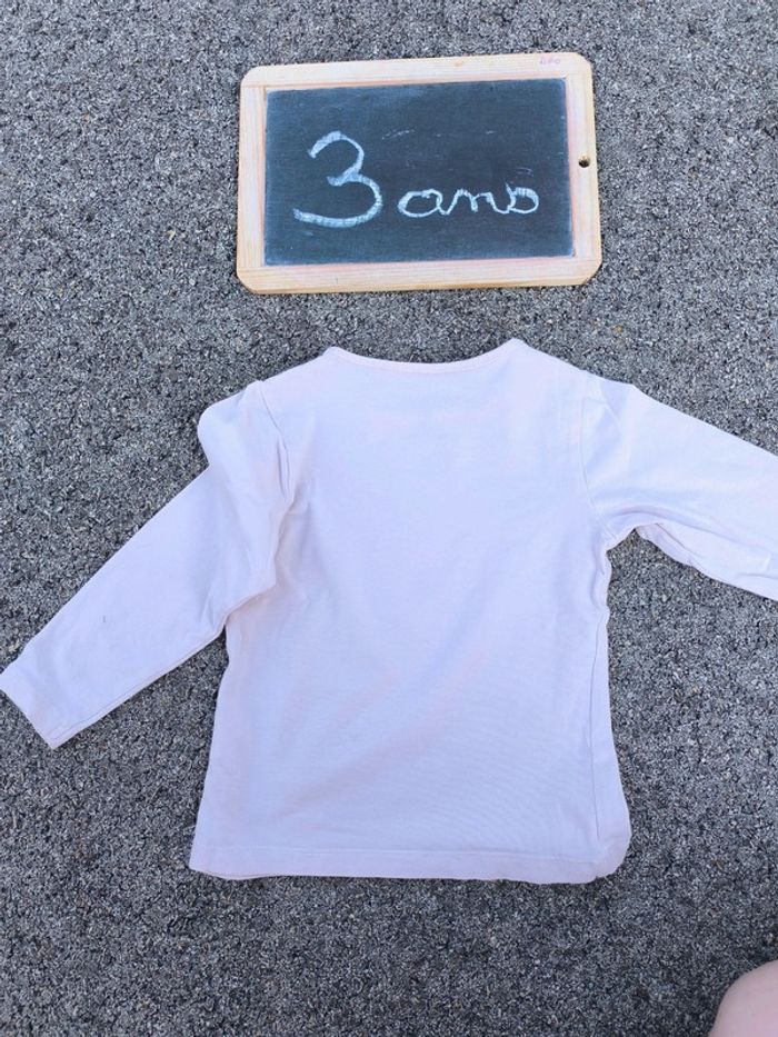 T-shirt manches longues Orchestra licorne taille 3 ans en très bon état - photo numéro 3
