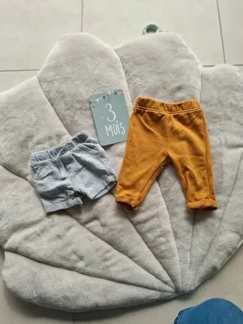 lot pantalon + short