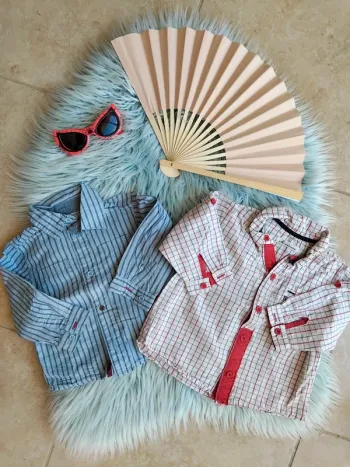 🕶 lot chemises garçon 18 mois