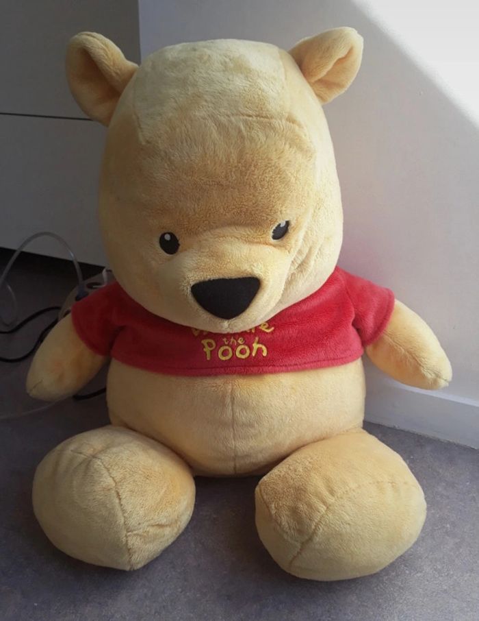 Grande peluche Disneyland Winnie l'ourson🌿🌈 - photo numéro 2