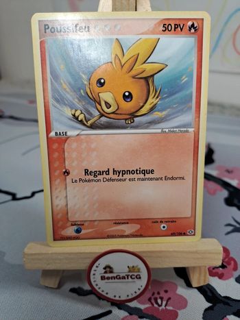 Carte Pokémon Poussifeu 69/106 EX Emeraude Fr