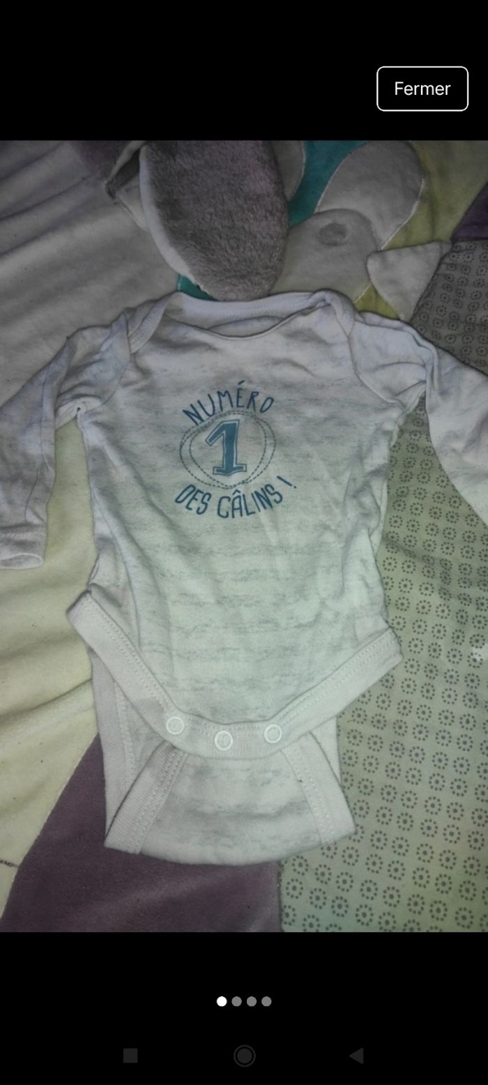 Body bébé e85