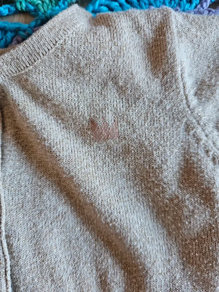 Gilet doré gemo 18 mois - photo numéro 3