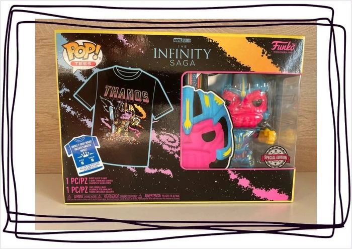 Funko pop thanos + t-shirt taille M